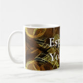 Eva 6 Abstract Design Classic Tasse (Links)