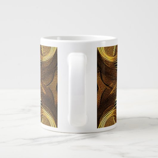 Eva 6 Abstract Design Specialty Tasse (Rückseite)