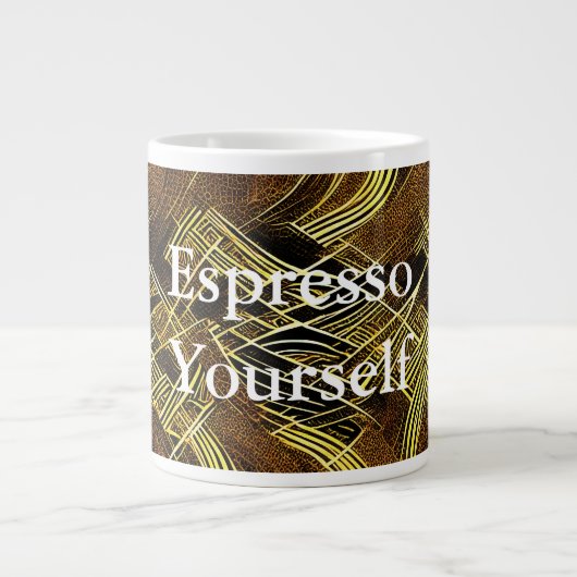 Eva 6 Abstract Design Specialty Tasse (Vorderseite)