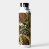 Eva 6 Abstrakte Gestaltung Wasserflasche Typ 2 Trinkflasche (Links)