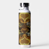 Eva 6 Abstrakte Gestaltung Wasserflasche Typ 2 Trinkflasche (Rechts)