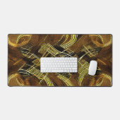 Eva 6 Abstrakter Design-Schreibtisch matt Schreibtischunterlage (Tastatur & Maus)