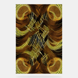 Eva 6 Abstraktes Design Akryllische Beschriftung Acrylschild