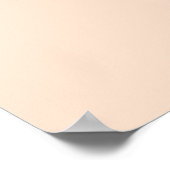 Eva, Art-Déco-Dame in Rosa und Blau Poster (Ecke)