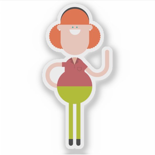 Eva - Aufkleber für die globale Roadmap (Vorderseite)