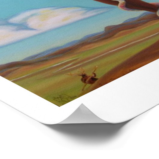 Eva - Baum des Lebens Poster (Ecke)