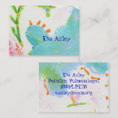 Eva-Bizenkarte Visitenkarte (Vorne/Hinten)