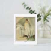 Eva Gonzalès #10 - Fine Art Postcard Postkarte (Stehend Vorderseite)