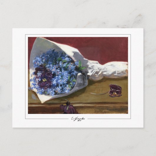 Eva Gonzalès #2 - Kunsthistorkarte Postkarte (Vorderseite)