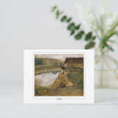 Eva Gonzalès #3 - Kunsthistorkarte Postkarte (Stehend Vorderseite)