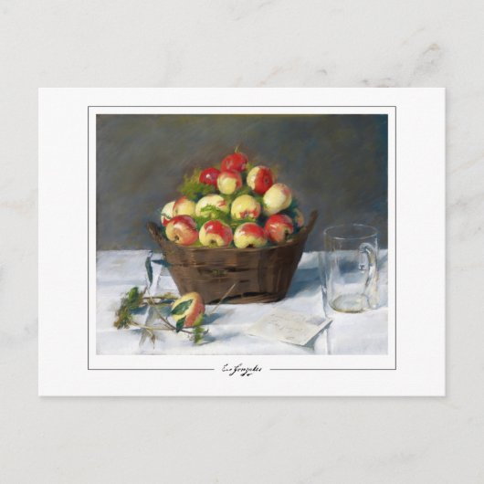 Eva Gonzalès #45 - Fine Art Postcard Postkarte (Vorderseite)