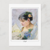 Eva Gonzalès #70 - Fine Art Postcard Postkarte (Vorderseite)