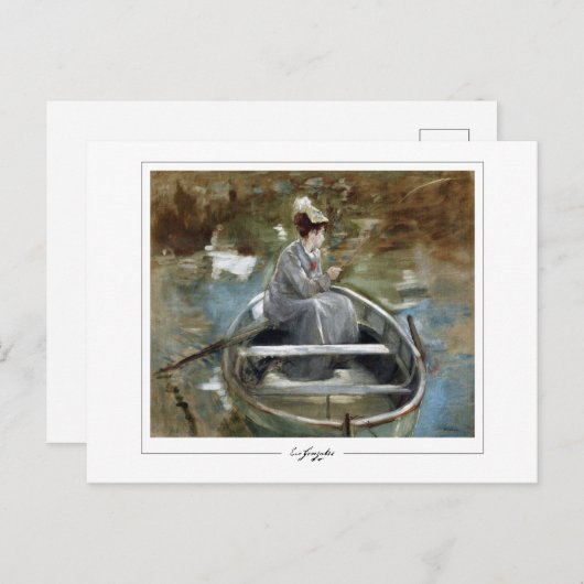 Eva Gonzalès #7 - Fine Art Postcard Postkarte (Vorne/Hinten)