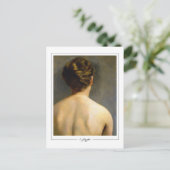 Eva Gonzalès #81 - Fine Art Postcard Postkarte (Stehend Vorderseite)
