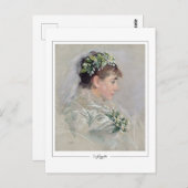 Eva Gonzalès #8 - Kunsthandwerkskarte Postkarte (Vorne/Hinten)