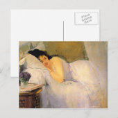 Eva Gonzales - Frau Awakening Postkarte (Vorne/Hinten)