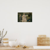 Eva Gonzales - Kindermädchen und Kind Poster (Küche)