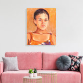 Eva Leinwanddruck (Insitu (Wohnzimmer))