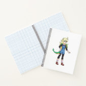 Eva Lightheart das Draconic Humanoid Notizbuch  (Innenseite)