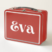 Eva Metall Brotdose (Vorderseite)