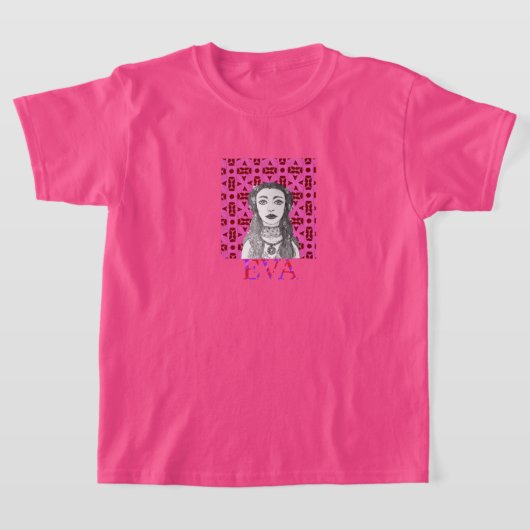 Eva mit Text T-Shirt (Ablage )