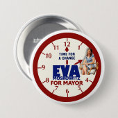 Eva Moskowitz für NYC Bürgermeister 2013 Button (Vorne & Hinten)