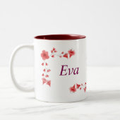 Eva Name Tasse – Individuelle Kaffeetasse mit Name (Links)