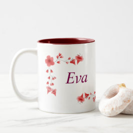 Eva name Tassen - Custom Coffee Cup with a an