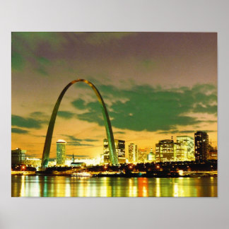 Eva of the 1982 World Series - St. Louis, Missouri Poster