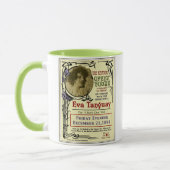Eva Tanguay Keator Opernhaus Jugendstil-Poster Tasse (Links)