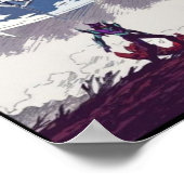 Eva Units 01 02 VS Massenprosuktion Evas Neon Gene Poster (Ecke)