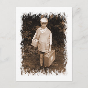 Evacuee Postkarte