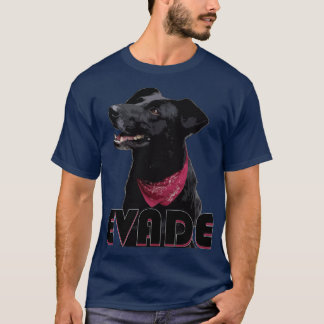 Evade Negrito Matapacos Black Copkiller Hund T-Shirt