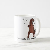 Evakuieren Sie die Tanzfläche! Kaffeetasse (VorderseiteRechts)