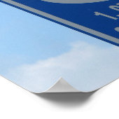 Evakuierungsplan für Hurrikane Poster (Ecke)