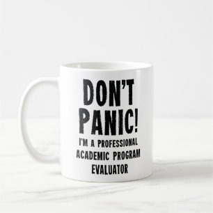 Evaluator des akademischen Programms Kaffeetasse