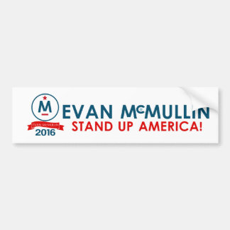Evan McMullin - stehen Sie oben Amerika! Autoaufkleber