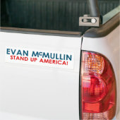 Evan McMullin - stehen Sie oben Amerika! Autoaufkleber (Auf Lkw)
