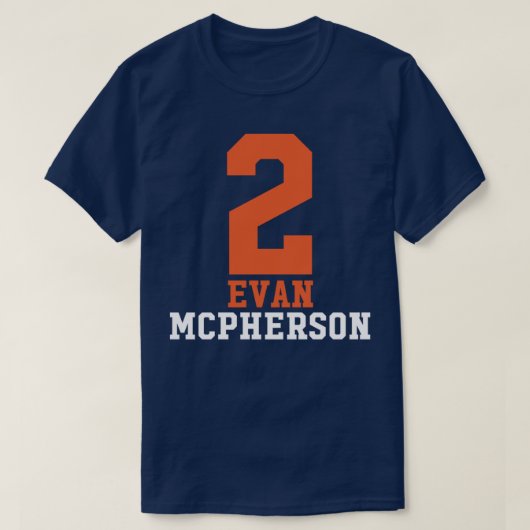 Evan Mcpherson 33 T-Shirt (Design vorne)
