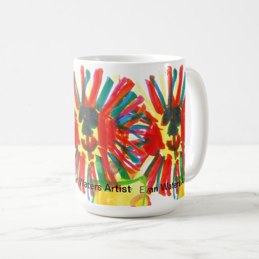 Evan Waters Artist Coffee Tasse (VorderseiteRechts)