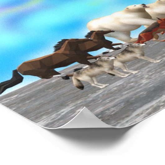 Evan Waters Artist Poster (Ecke)