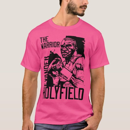 Evander Holyfield Art T-Shirt (Vorderseite)