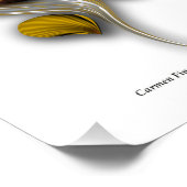 "Evaneszente Romance", glänzendes Poster (Ecke)