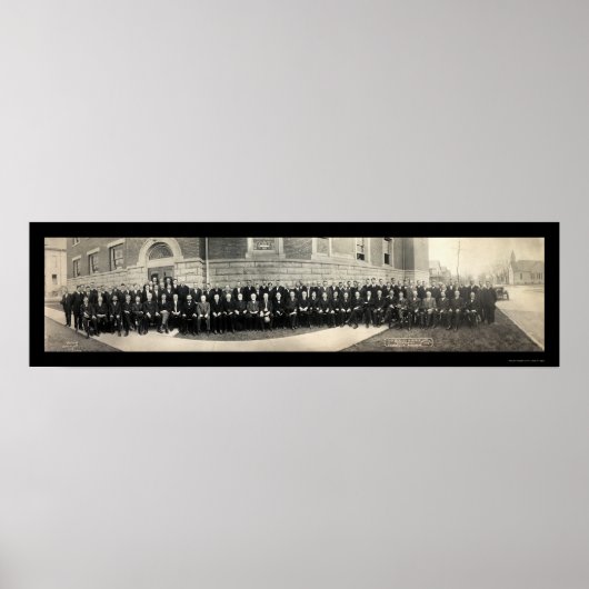 Evangelical Naperville Foto 1915 Poster (Vorne)