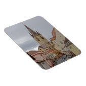 Evangelichal Kathedrale Tower Sibiu Rumänien Magnet (Rechte Seite)
