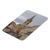 Evangelichal Kathedrale Tower Sibiu Rumänien Magnet (Linke Seite)