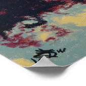 "Evangelien" drucken Poster (Ecke)