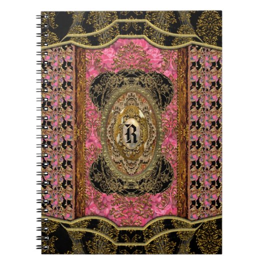 Evangelinae elegantes cooles Monogramm Notizblock (Vorderseite)