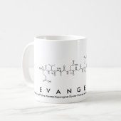 Evangeline Peptidname Tasse (Vorderseite Links)