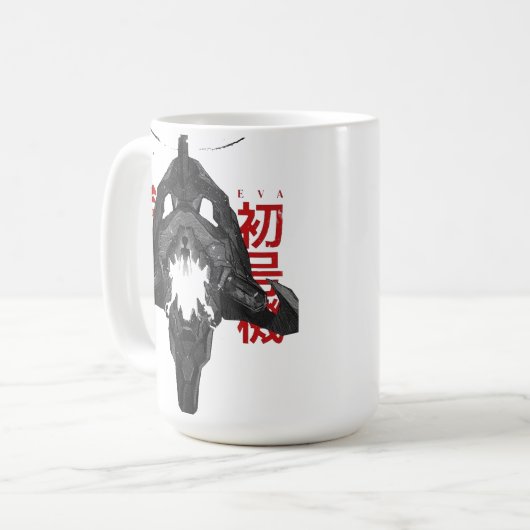 EVANGELION BERSERK UNIT 01 KAFFEETASSE (Vorderseite Links)